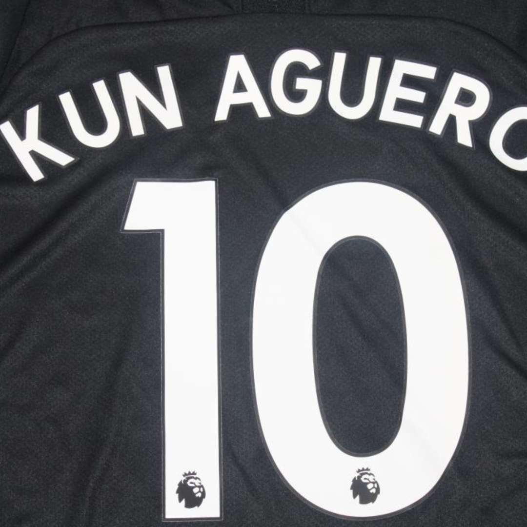 Camisa Manchester City 19/20 - Versão Retrô "Aguero" Nº 10