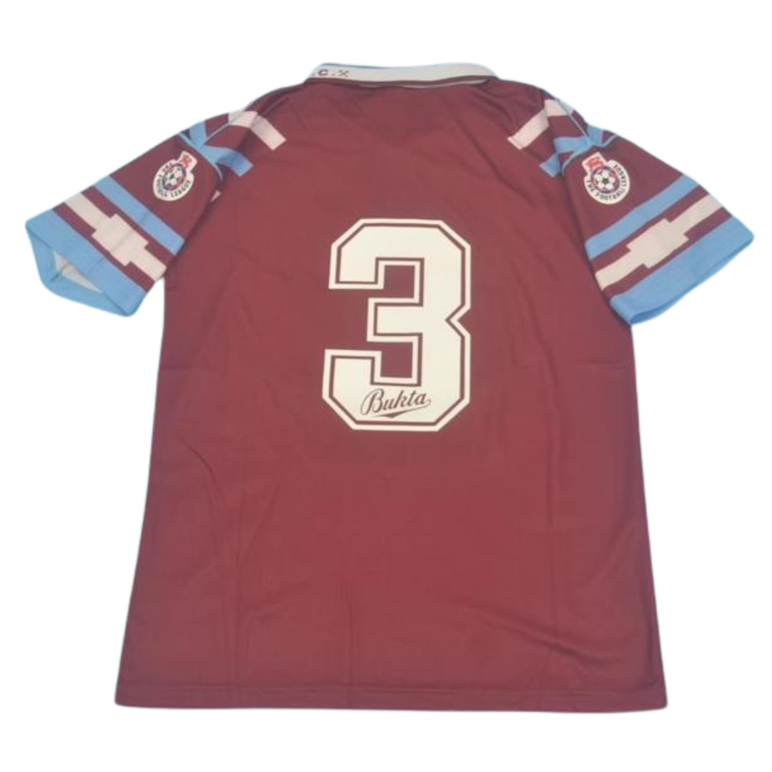 Camisa West Ham Home 91/92 - Versão Retrô Nº 3