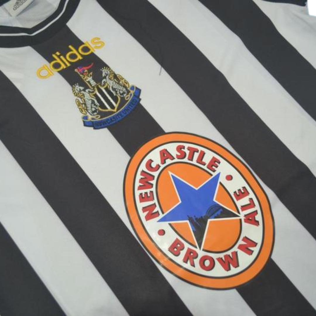Camisa Newcastle United Home 97/99 - Versão Retrô "Shearer" Nº 9