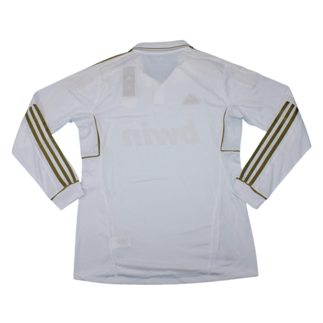 Camisa Real Madrid Manga Longa Home 11/12 - Versão Retrô