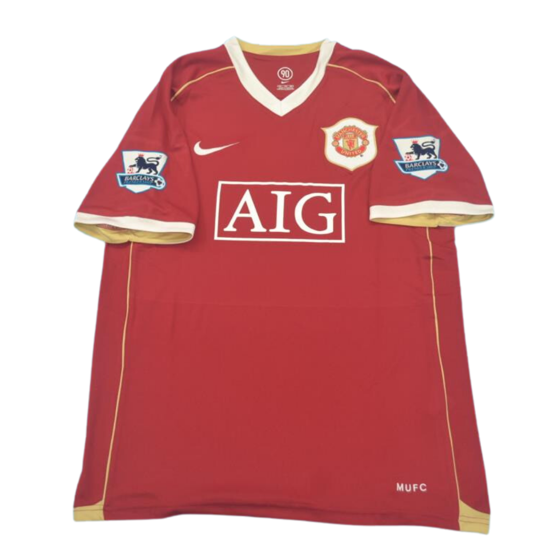 Camisa Retrô Manchester United Home 06/07 "Cristiano Ronaldo" Nº7