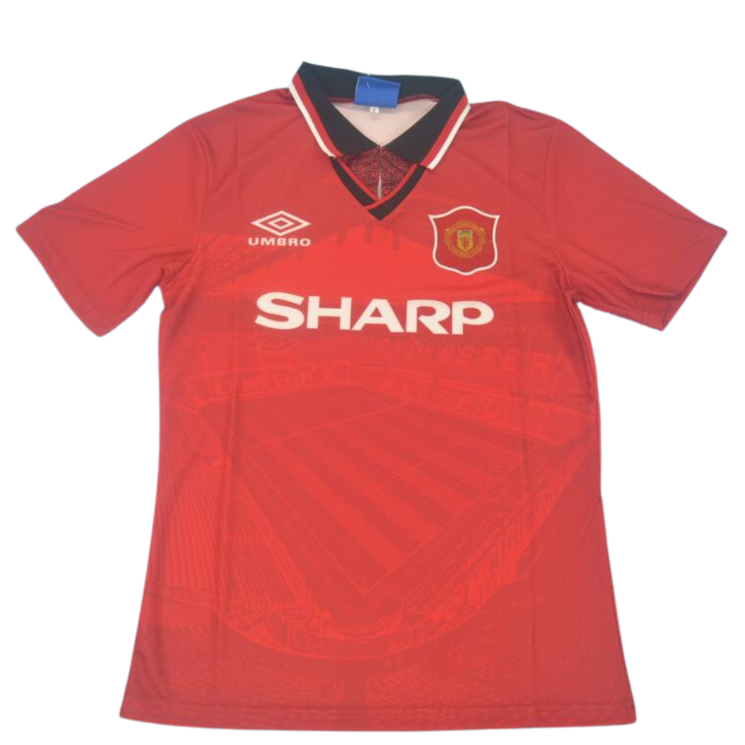 Camisa Manchester United Home 94/96 - Versão Retrô "Cantona" Nº 7