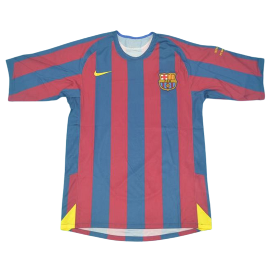 Camisa Barcelona Home 05/06 - Versão Retrô