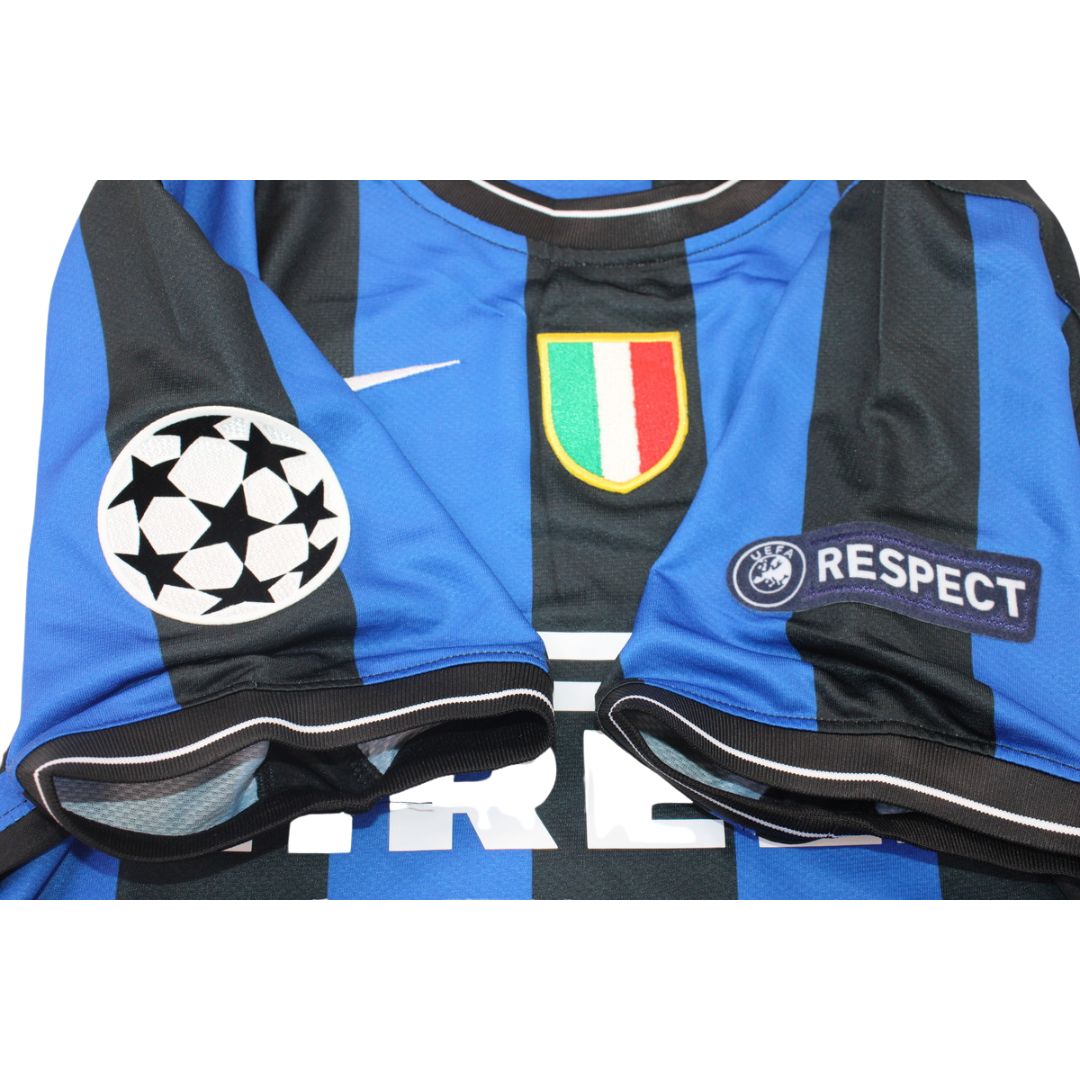 Camisa Retrô Inter de Milão Home UCL Versão 09/10