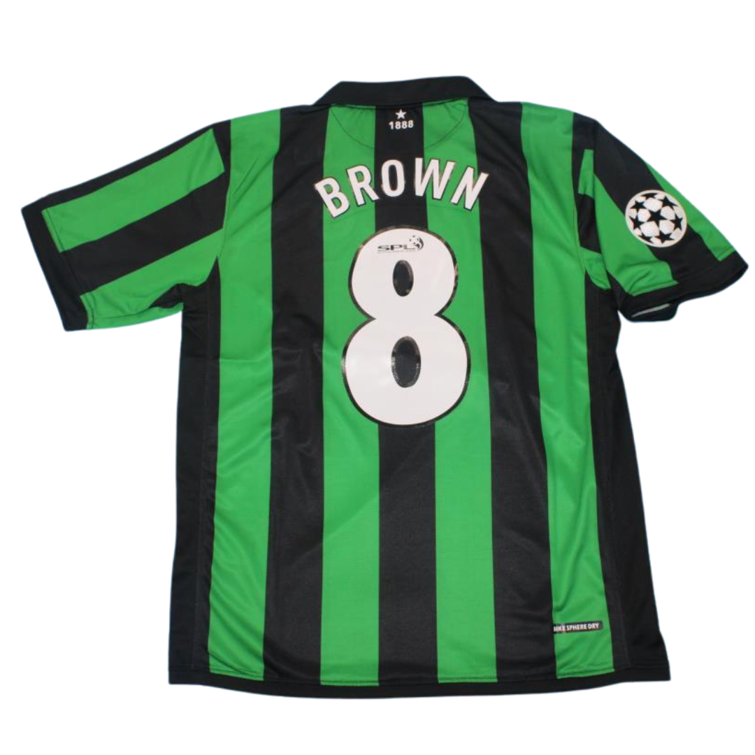 Camisa Celtic Away 05/06 - Versão Retrô "Brown" Nº 8