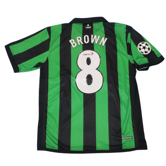 Camisa Celtic Away 05/06 - Versão Retrô "Brown" Nº 8