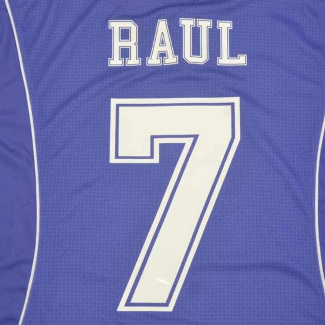Camisa Real Madrid Away 97/98 - Versão Retrô "Raul" Nº 7