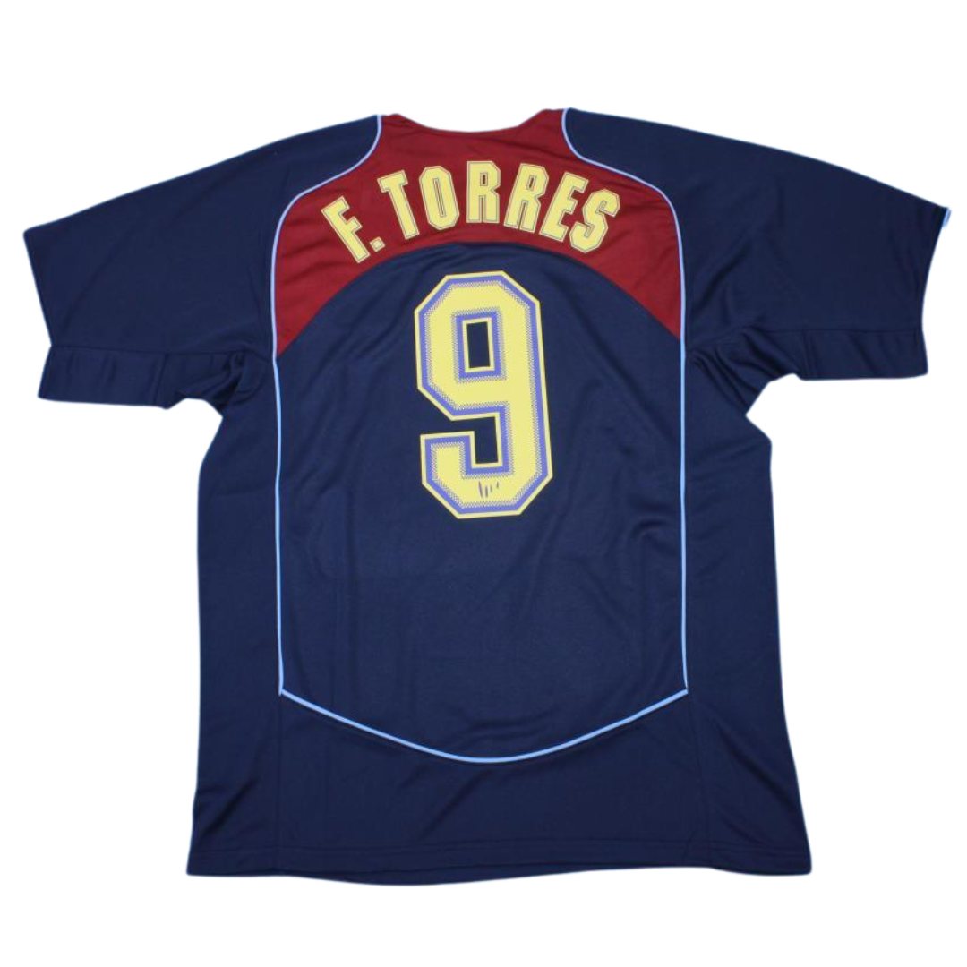 Camisa Atlético de Madrid Away 04/05 - Versão Retrô "F.Torres" Nº 9