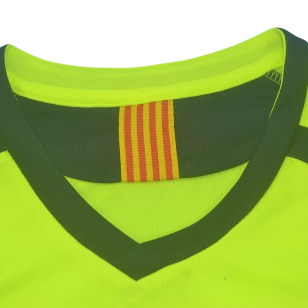 Camisa Barcelona Manga Longa Away 05/06 - Versão Retrô