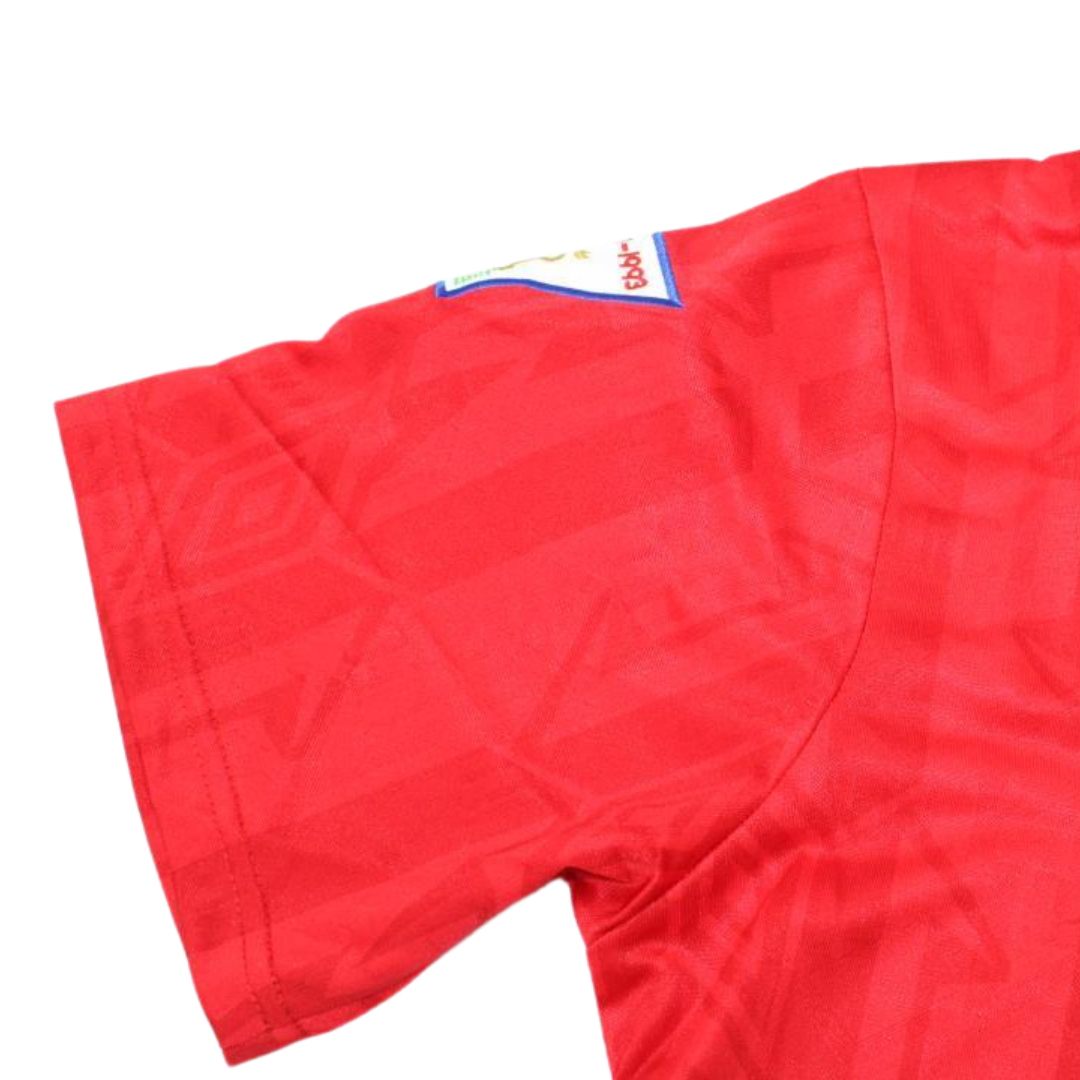 Camisa Manchester United Champions Home 92/93 - Versão Retrô