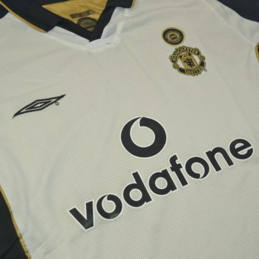 Camisa Manchester United Reservible Mode 00/01 - Versão Retrô "Beckham" Nº 7