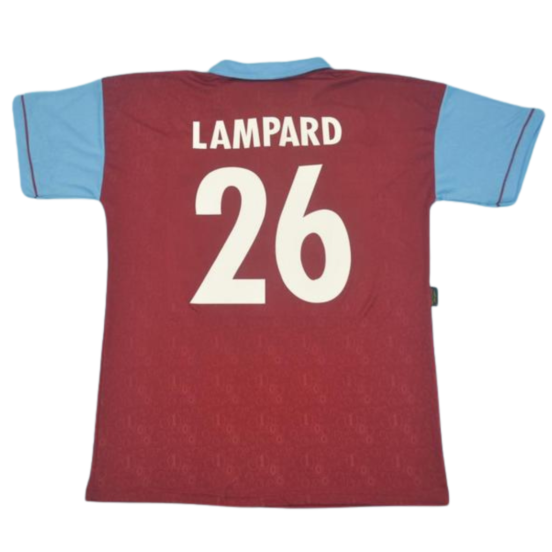 Camisa West Ham 100 anos 95/97 - Versão Retrô "Lampard" Nº 26