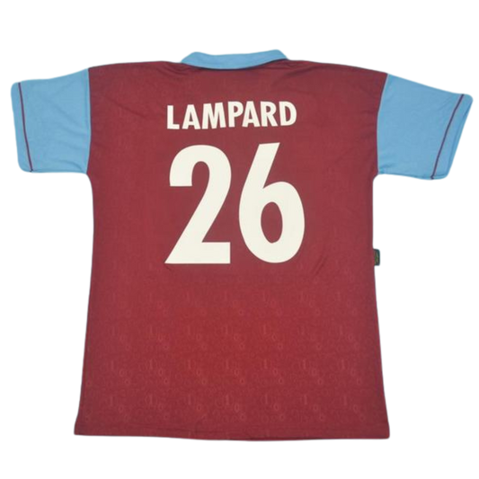 Camisa West Ham 100 anos 95/97 - Versão Retrô "Lampard" Nº 26