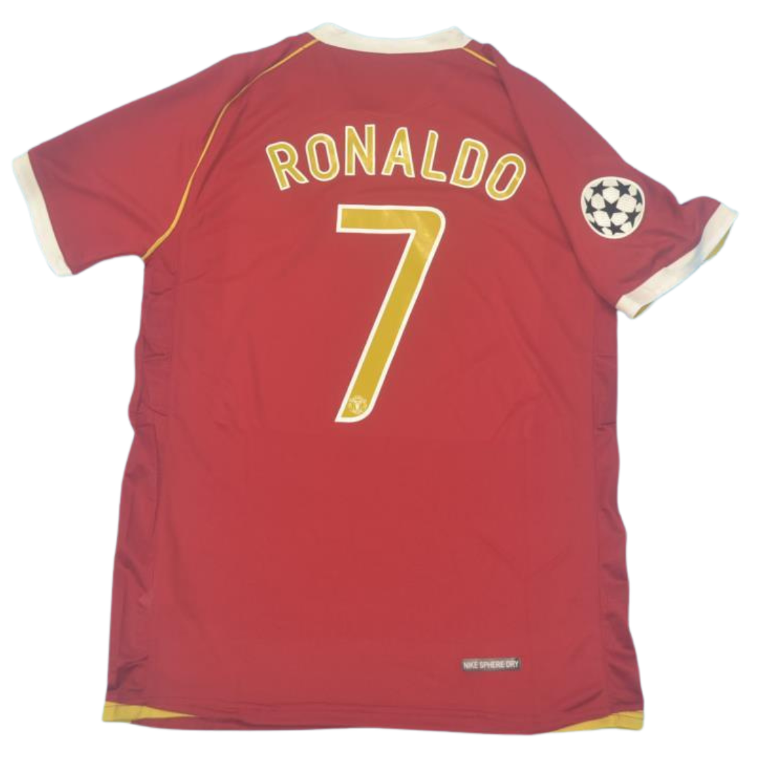 Camisa Manchester United Home 06/07 - Versão Retrô "Cristiano Ronaldo" Nº 7