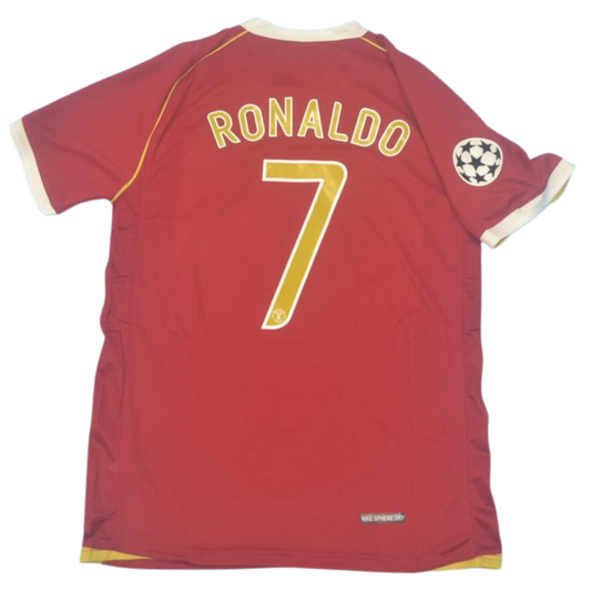 Camisa Manchester United Home 06/07 - Versão Retrô "Cristiano Ronaldo" Nº 7