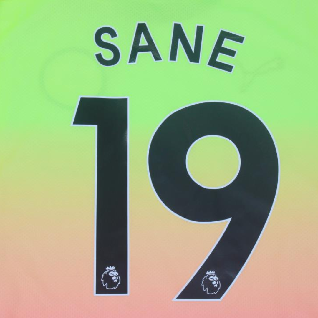 Camisa Manchester City Away 19/20 - Versão Retrô "Sane" Nº 19