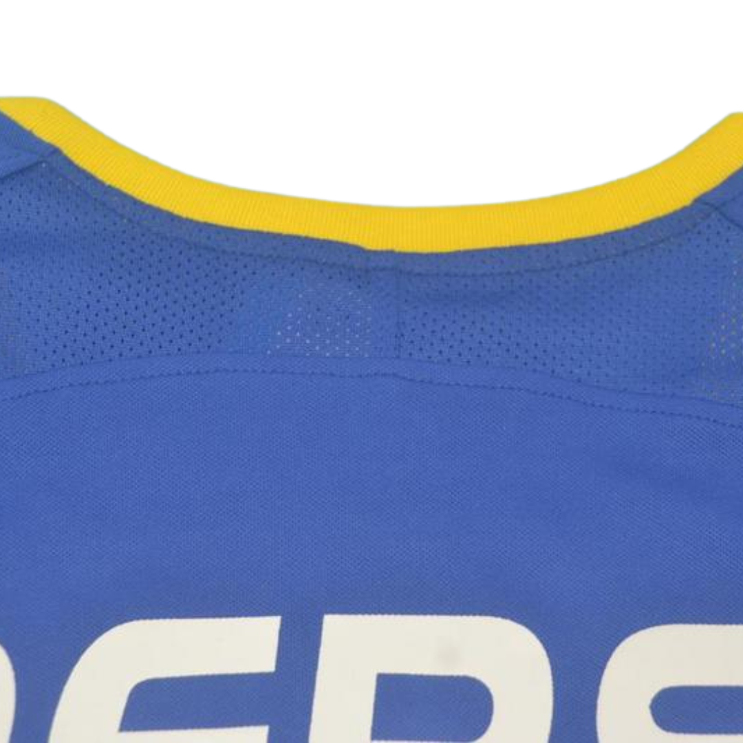 Camisa Boca Juniors Manga Longa 03/04 - Versão Retrô "Tevez" Nº 9