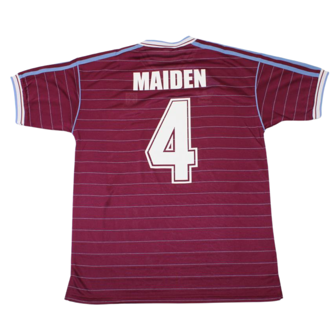 Camisa West Ham Home 1986 - Versão Retrô "Maiden" Nº 4