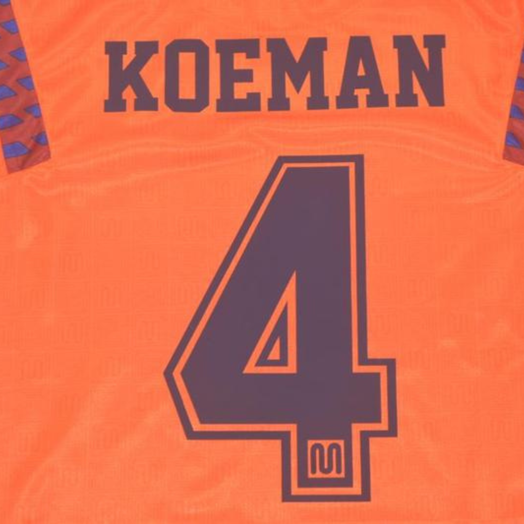 Camisa Barcelona Away 92/93 - Versão Retrô "Koeman" Nº 4