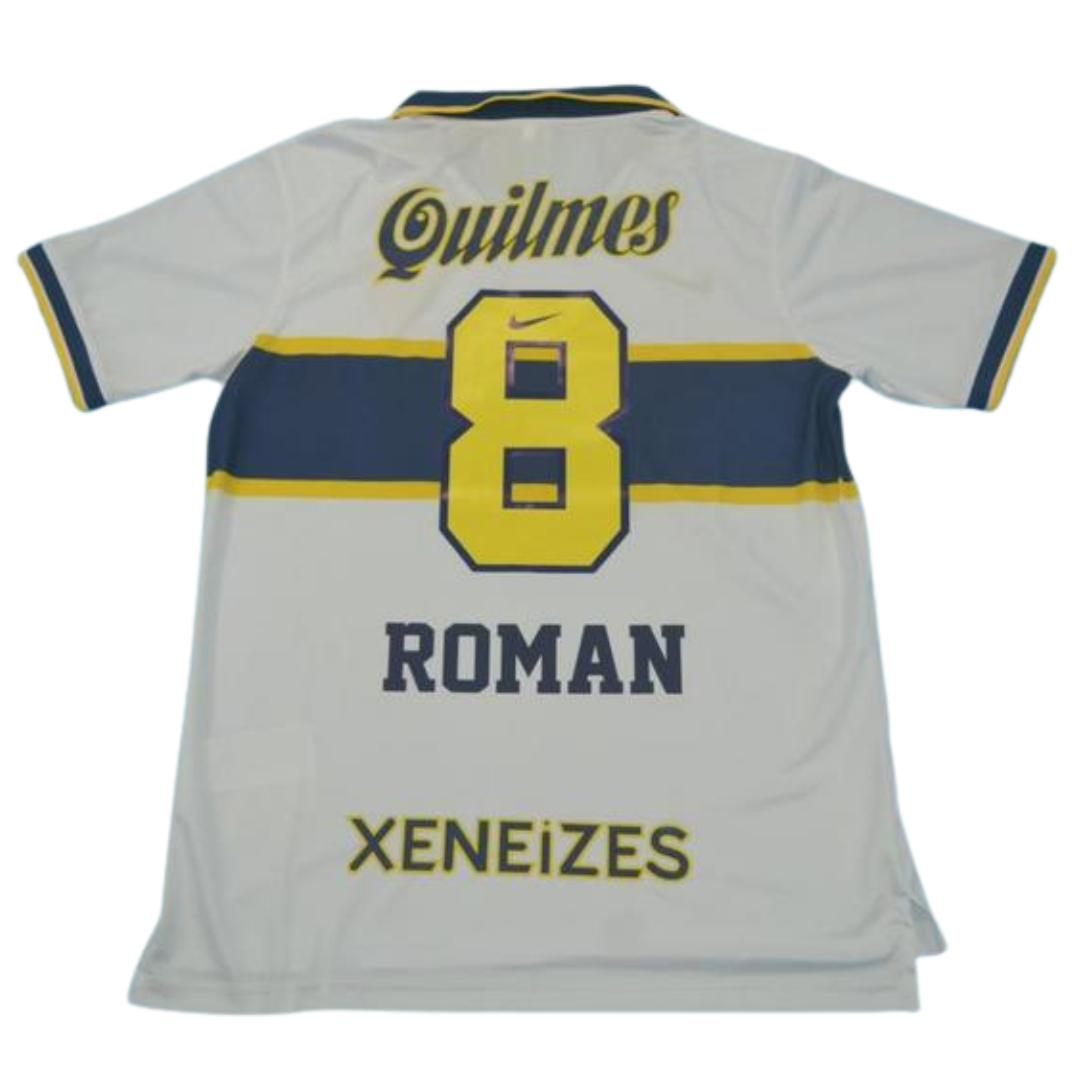 Camisa Boca Juniors Away 96/97 - Versão Retrô "Roman" N° 8