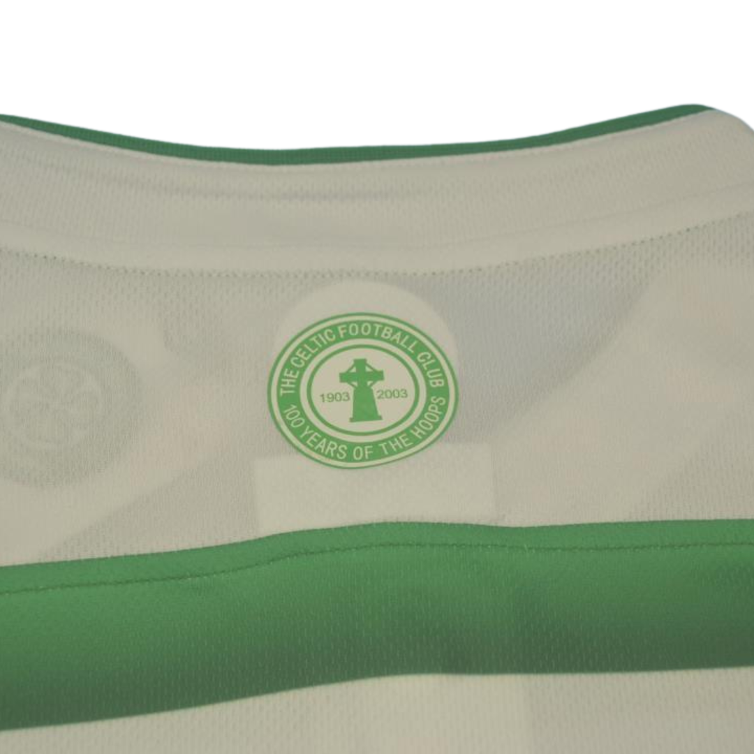 Camisa Celtic Home 03/04 - Versão Retrô "Samaras" Nº 7