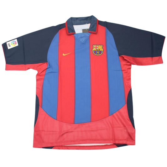 Camisa Barcelona Home 03/04 - Versão Retrô
