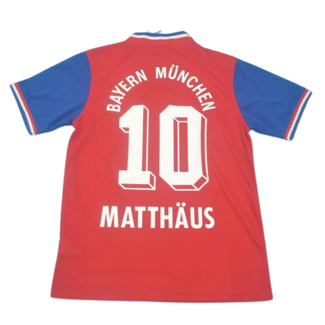 Camisa Bayern de Munique Home 93/95 - Versão Retrô "Matthäus" N° 10