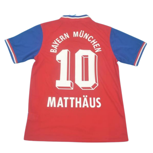 Camisa Bayern de Munique Home 93/95 - Versão Retrô "Matthäus" N° 10