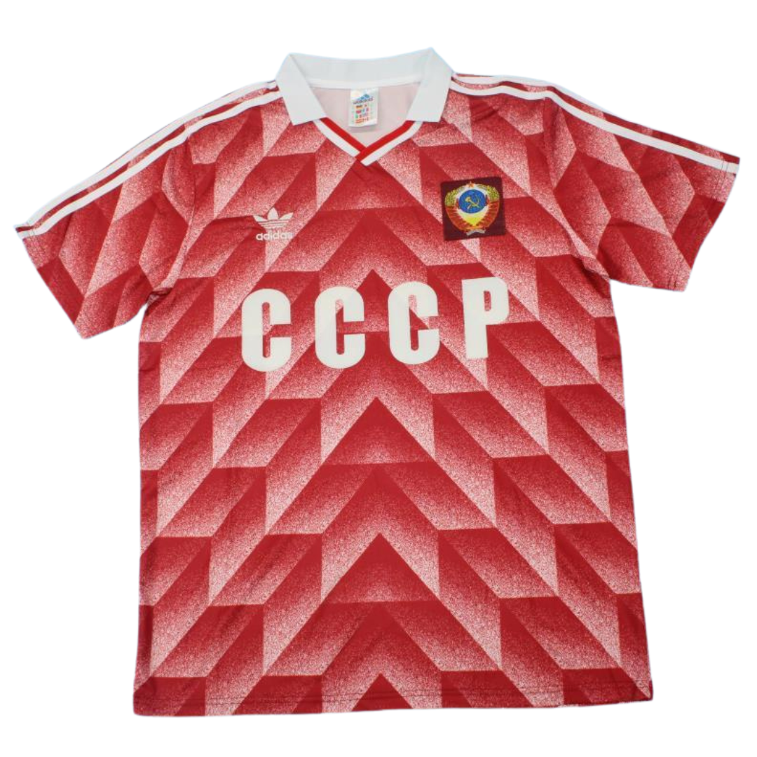 Camisa Retrô União Soviétiva Euro Home 1988 N°.13