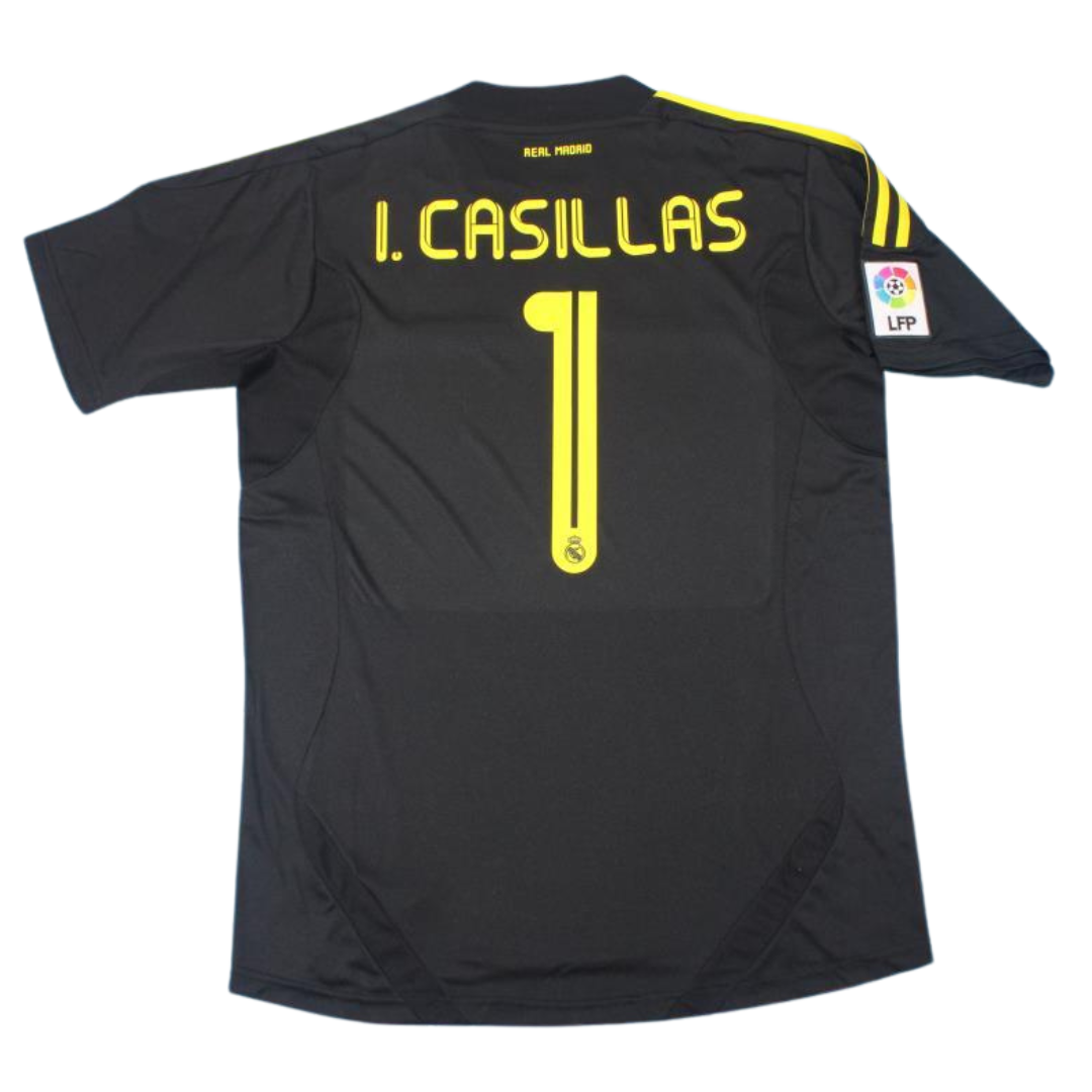 Camisa Real Madrid Away 11/12 - Versão Retrô "I.Casillas" Nº 1