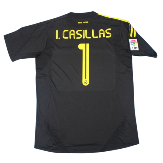 Camisa Real Madrid Away 11/12 - Versão Retrô "I.Casillas" Nº 1