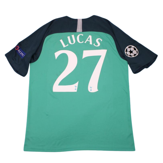 Camisa Tottenham Third Away 18/19 - Versão Retrô "Lucas" Nº 27