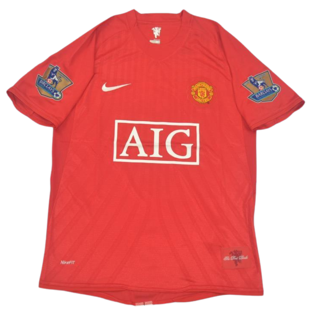 Camisa Manchester United Home 07/09 - Versão Retrô "Cristiano Ronaldo" Nº 7