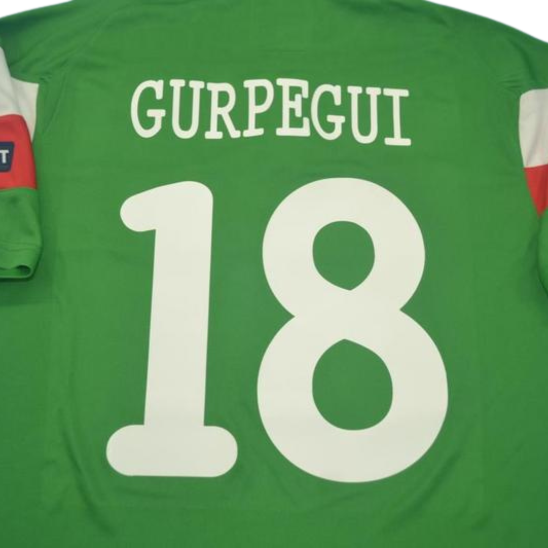 Camisa Athletic Bilbao Away 11/12 - Versão Retrô Gurpegui" Nº 18