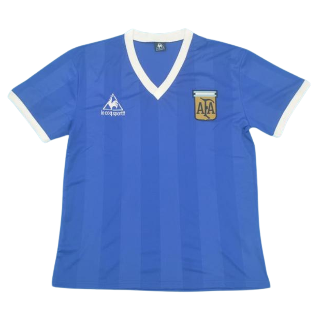 Camisa Retrô Argentina Away 1986 "Maradona" N°.10