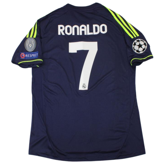 Camisa Real Madrid Away 12/13 - Versão Retrô "Cristiano Ronaldo" Nº 7