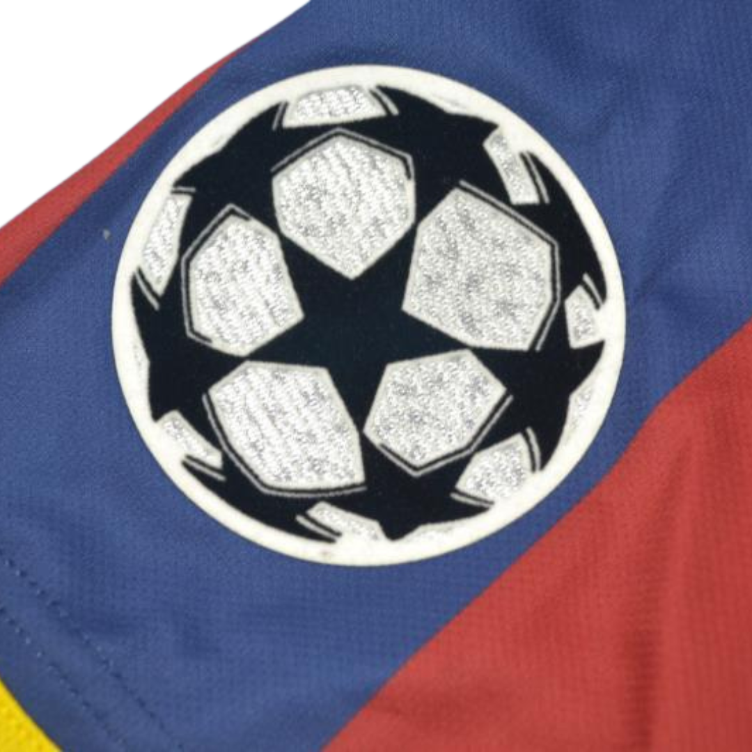 Camisa Barcelona UCL Final 2011 - Versão Retrô