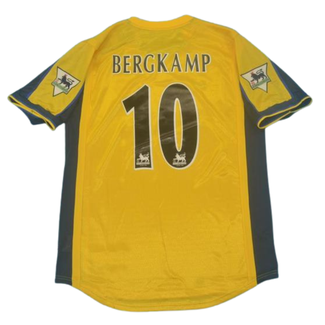 Camisa Arsenal Away 00/01 - Versão Retrô "Bergkamp" Nº 10