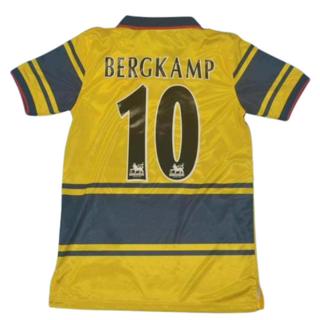 Camisa Arsenal Away 97/99 "Bergkamp" - Versão Retrô
