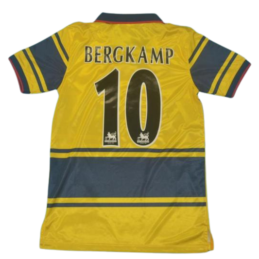 Camisa Arsenal Away 97/99 "Bergkamp" - Versão Retrô