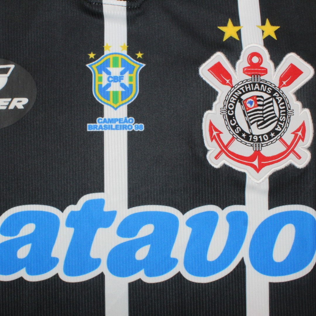 Camisa Corinthians Away 1999 - Versão Retrô "Tevez" Nº 10