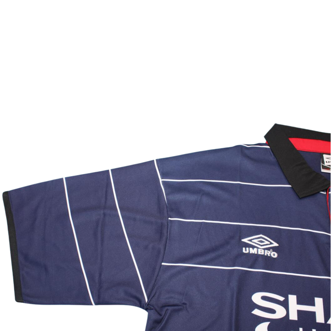 Camisa Manchester United Away 99/00 - Versão Retrô "Beckham" Nº 7
