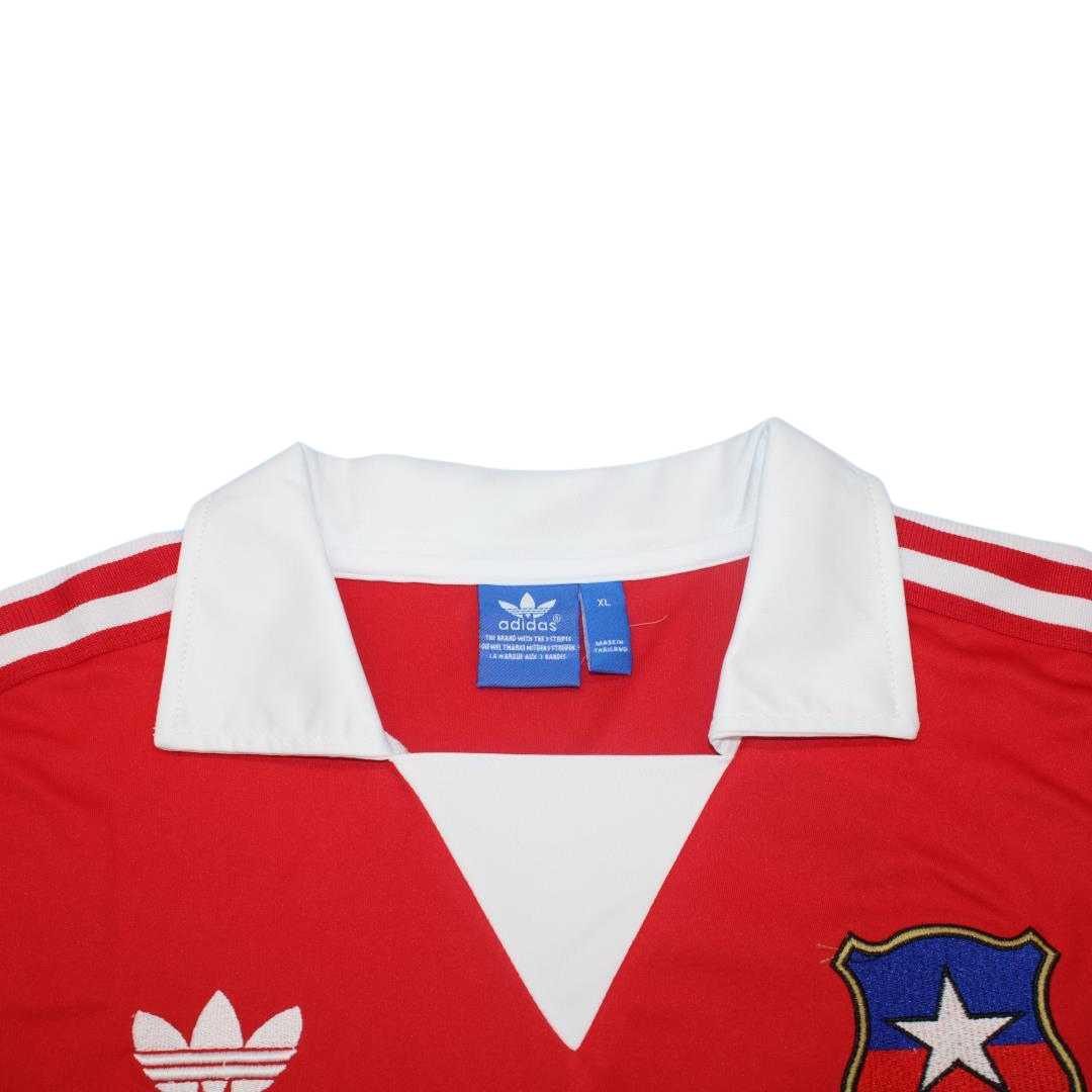 Camisa Chile Manga Longa Home 1982 - Versão Retrô