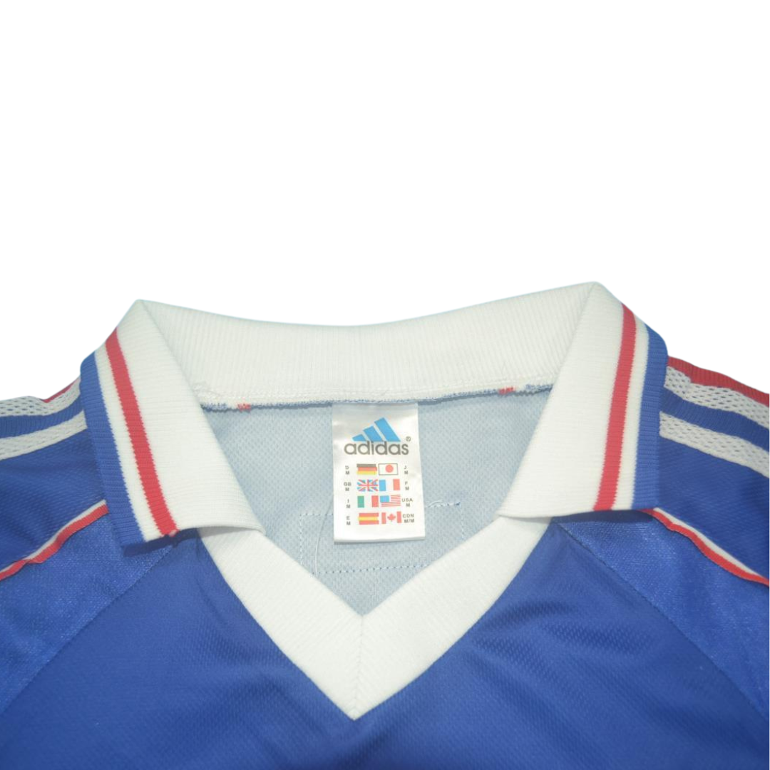 Camisa Retrô França Home Copa do Mundo Versão 1998