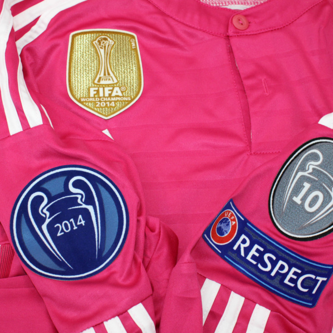 Camisa Real Madrid Manga Longa Away 14/15 - Versão Retrô