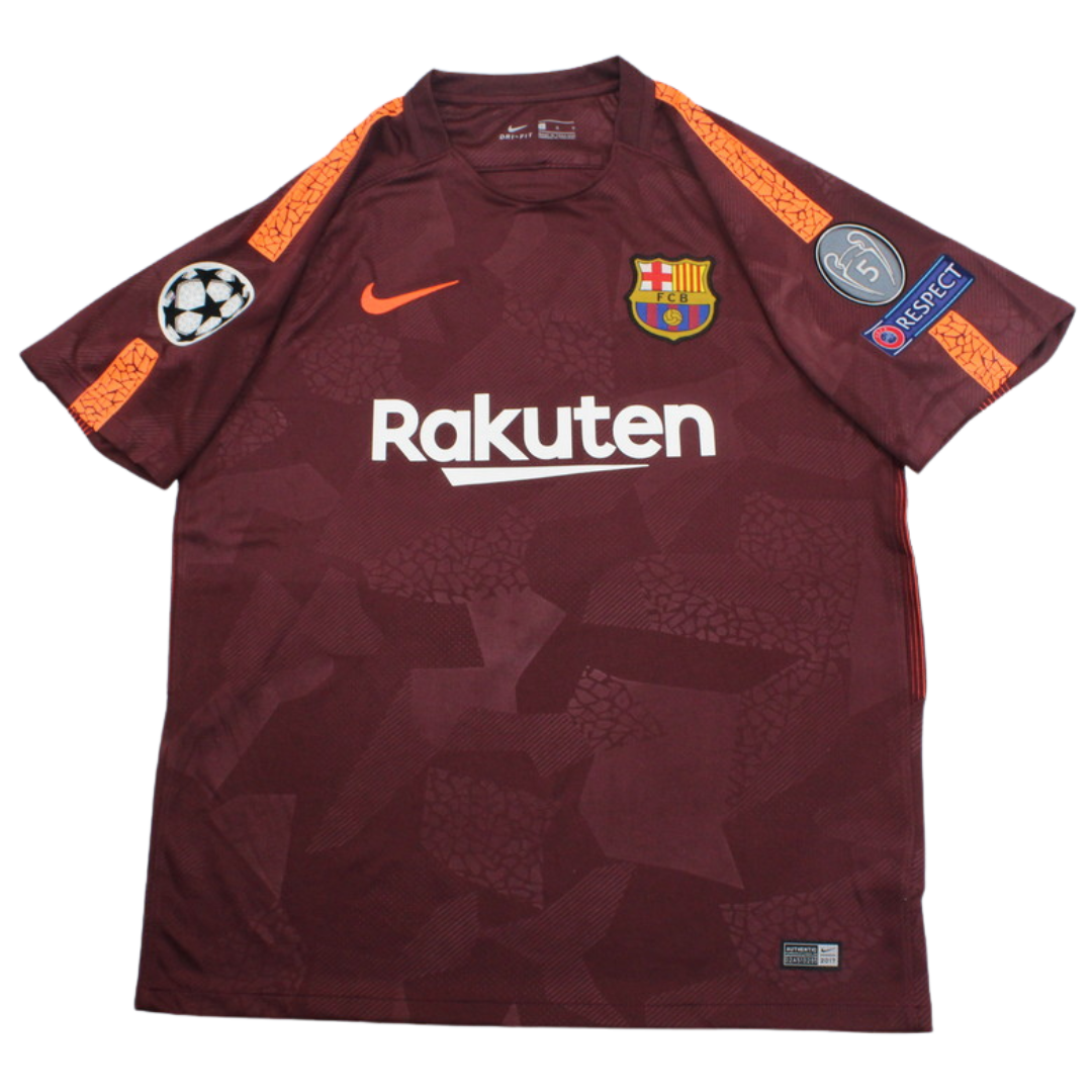 Camisa Barcelona Third Away 17/18 - Versão Retrô "Messi" Nº 10