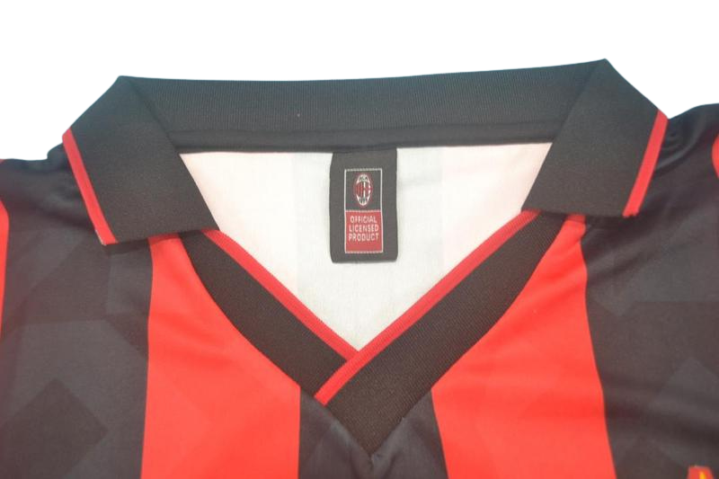 Camisa Retrô Milan Home 93/94 "Baresi" N°.6