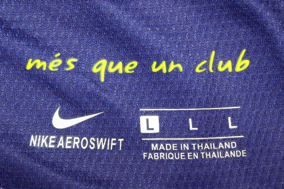 Camisa Barcelona Manga Longa Home 12/13 - Versão Retrô
