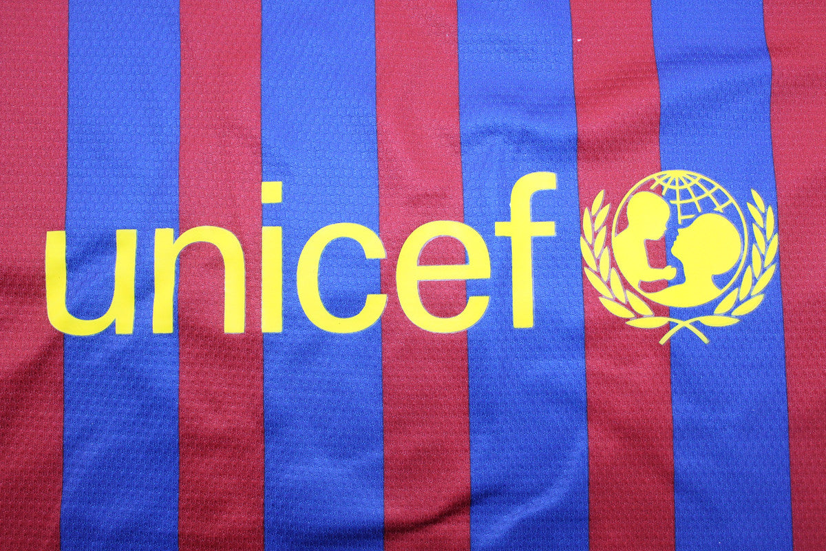Camisa Barcelona Manga Longa Home 11/12 - Versão Retrô