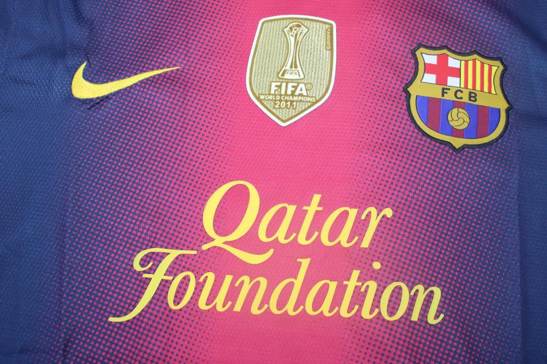 Camisa Barcelona Home 12/13 - Versão Retrô "Xavi" Nº 6